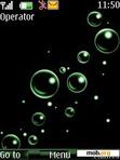 Download mobile theme Green Bubbles By ACAPELLA