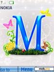 Download mobile theme Alphabet M
