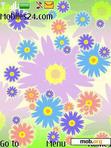 Download mobile theme Animated Flower