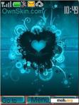 Download mobile theme green heart