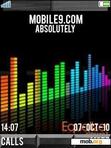 Download mobile theme Colorful Equalizer