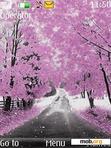 Download mobile theme Pink Nature