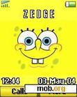 Download mobile theme Spongebob Animated