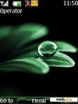 Download mobile theme Green Flower By ACAPELLA