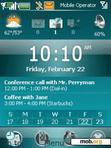 Download mobile theme Animated_clock_2