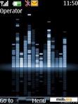 Download mobile theme Blue Equalizer By ACAPELLA