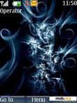 Download mobile theme Blue abstract