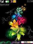 Download mobile theme Flower Beautiful