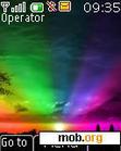 Download mobile theme rainbow sunset