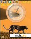 Download mobile theme jaguard animed clock