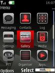 Download mobile theme Red Abstract