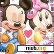 Download mobile theme Mickey And Minnie