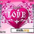 Download mobile theme Love Rose