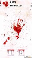 Download mobile theme bloody hand