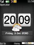 Download mobile theme Square Clock