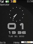 Download mobile theme Dual Clock