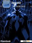 Download mobile theme Blue Spiderman By ACAPELLA