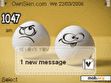 Download mobile theme Funny eggs