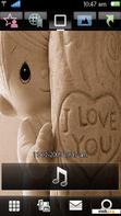 Download mobile theme I Love You