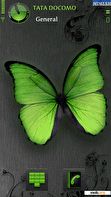 Download mobile theme Green Butterfly thm by NIMS