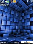 Download mobile theme Blue Cubes By ACAPELLA