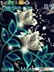 Download mobile theme flower butterfly