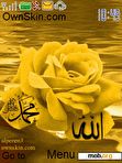 Download mobile theme ALLAH MUHAMMED islamic theme