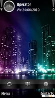 Download mobile theme Lights of City