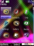 Download mobile theme Laser_Lights_Clock.nth