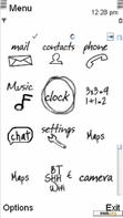 Download mobile theme Guitar sketch