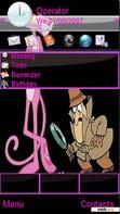 Download mobile theme Pink Panther