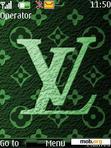 Download mobile theme Green Louis Vuitton