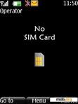 Скачать тему No SIM Card