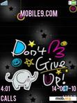 Download mobile theme Don't give Up