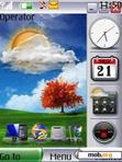 Download mobile theme windows slide clock
