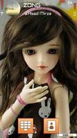 Download mobile theme Cute Doll