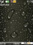 Download mobile theme Water Drops