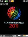 Download mobile theme Cricket World Cup 2011