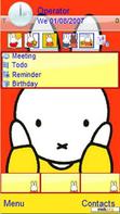 Download mobile theme Miffy / Nijntje