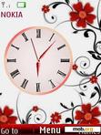 Download mobile theme Abstract Clock