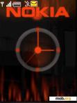 Скачать тему Fire nokia