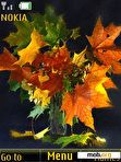 Download mobile theme Autumn composition