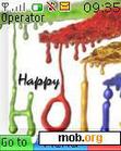 Download mobile theme happy holi