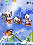 Download mobile theme ducks angels anim