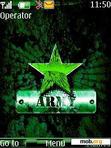 Download mobile theme Green Army Star