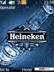 Download mobile theme Animated Heineken