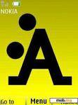 Download mobile theme Letter A