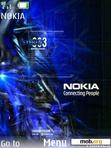 Download mobile theme Blue Nokia