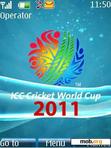 Download mobile theme ICC Cricket World Cup 2011