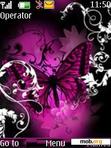 Download mobile theme Butterfly Design By ACAPELLA